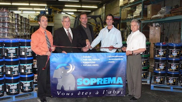 Inauguration d’une division de Soprema dans le parc industriel de Richmond: Resistoseal