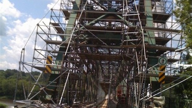 Les travaux au pont de Richmond vont bon train