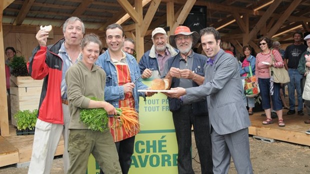 Ouverture officielle du Marché Locavore de Racine