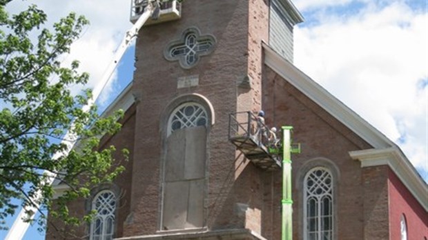 Restauration de la façade de l’église Ste-Bibiane de Richmond