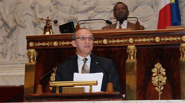 Yvon Vallières élu président de l’Assemblée parlementaire de la Francophonie