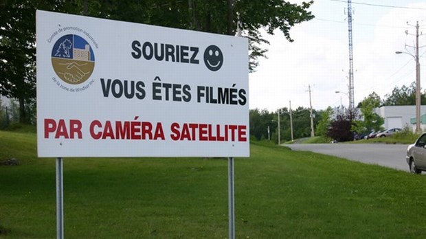 Caméras de surveillance au parc industriel de Windsor