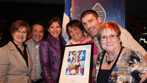 Remise du prix « Artisan de la Fête nationale 2010 » aux Loisirs de Racine