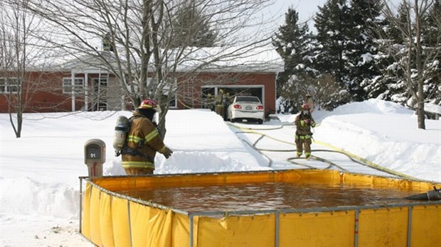 Une maison de St-François-Xavier endommagée par une défaillance électrique