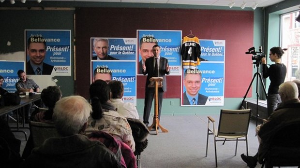 Lancement de la campagne pour André Bellavance