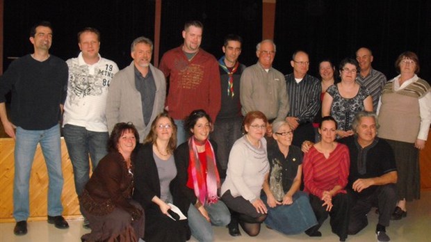 Stoke. Marie-Anne Catry, Ghyslaine Dallaire et Bertrand Gosselin honorés