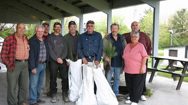 Distribution de compost à St-Claude, Saint-François et Stoke