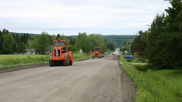 Réfection de chaussées à Val-Joli