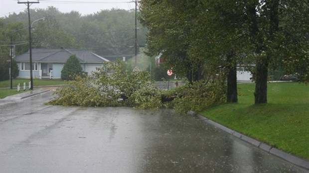 L’ouragan Irène a laissé ses traces dans toutes les régions du Val-Saint-François