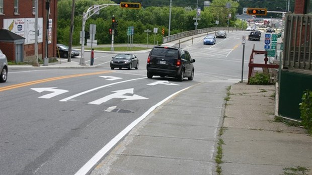 Des lignes, des pointillés et des flèches à Windsor