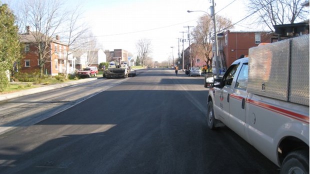 Travaux rue Gouin à Richmond