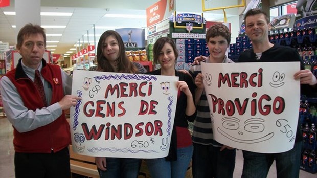 Une récolte de 650 $ pour le groupe de la FPT de l’école secondaire du Tournesol