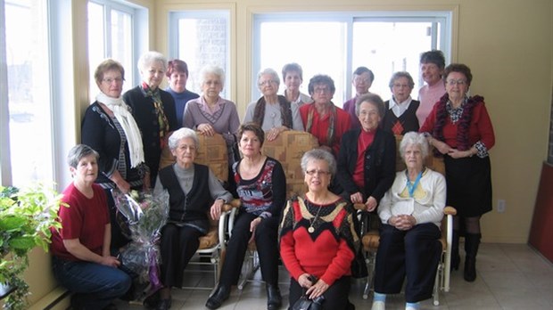 Les Filles d’Isabelle de Windsor ont souligné les 100 ans de Mme Paula Desruisseaux