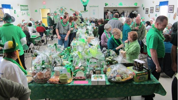 Place au banquet de la Société St-Patrick de la région de Richmond