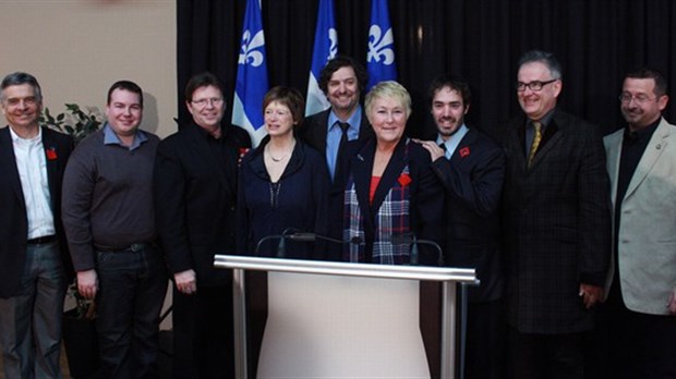 Investiture du parti Québécois pour la nouvelle circonscription de Richmond un appui manifeste pour Étienne-Alexis Boucher