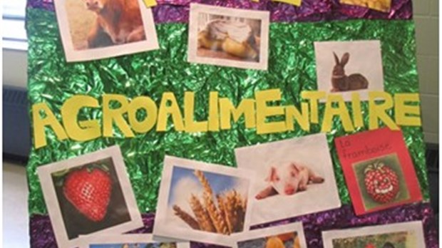 La Foire agroalimentaire de l'école Secondaire de Bromptonville.