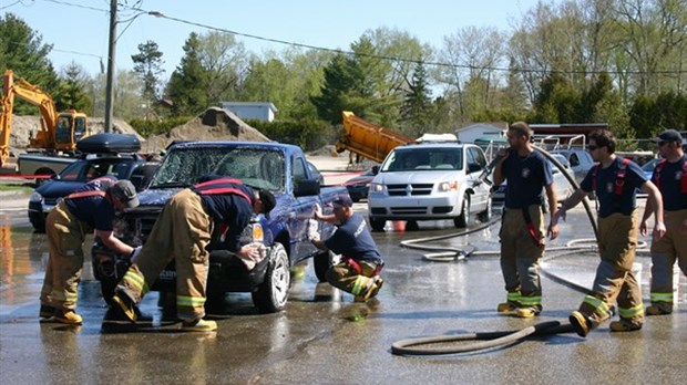 Lave-auto des pompiers de la région de Windsor