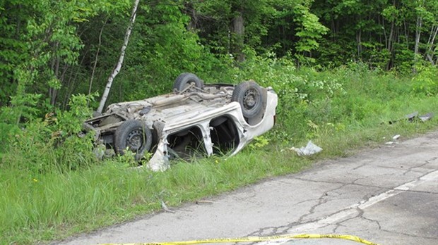 Accident à Notre-Dame-des-Mères