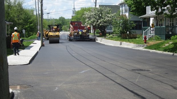 Fin des travaux sur la rue Gouin à Richmond