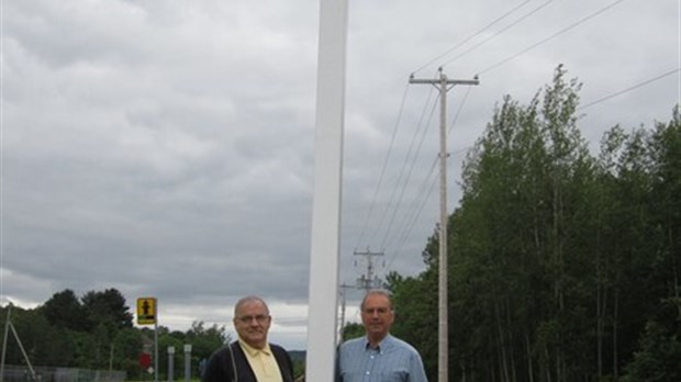 Une croix de chemin remplacée par le conseil des Chevaliers de Colomb de Richmond