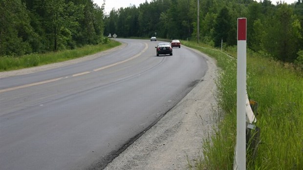 Portions de routes améliorées dans le Val-Saint-François