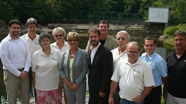 Les travaux de réfection du barrage de la Poudrière de Windsor sont en marche