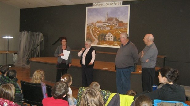 Activité intergénérationnelle à Saint-Claude dans le cadre du 50e anniversaire de l’école Notre-Dame-du-Sourire