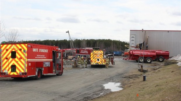 Intervention rapide et efficace des pompiers chez Jamesway