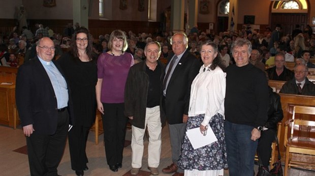 Près de 600 personnes pour le concert marquant le départ des festivités du 125e anniversaire de Saint-Francois-Xavier