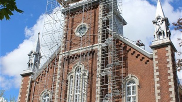 Deuxième phase des travaux de réfection à l’église Saint-Philippe de Windsor