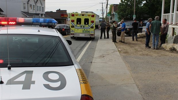 Accident sur la rue Principale à Windsor