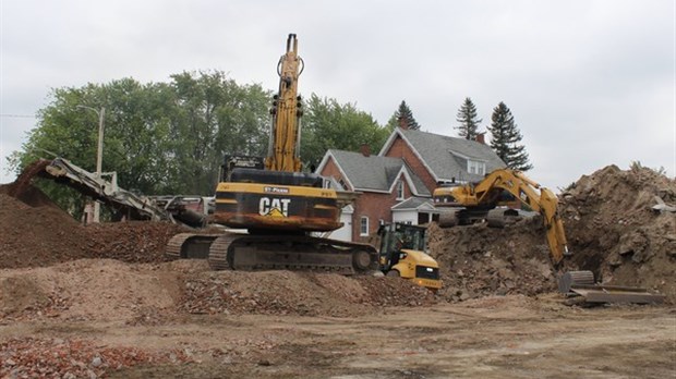 Reprise des travaux sur le site de l’ancienne église