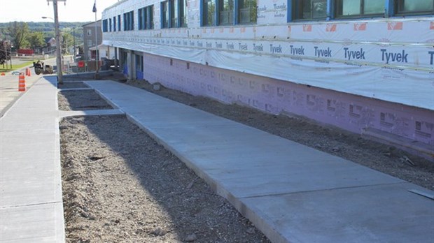 Travaux à l’école Saint-Philippe de Windsor