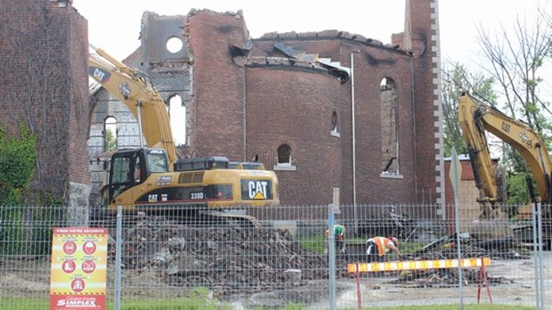 Windsor. La démolition de l’église est en marche