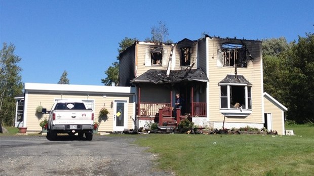 Incendie d’une maison à Canton de Cleveland