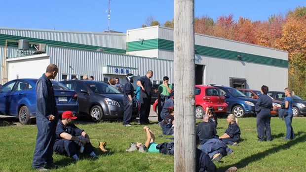 Intervention des pompiers chez Baultar