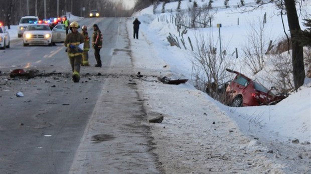 Collision frontale entre Windsor et Richmond