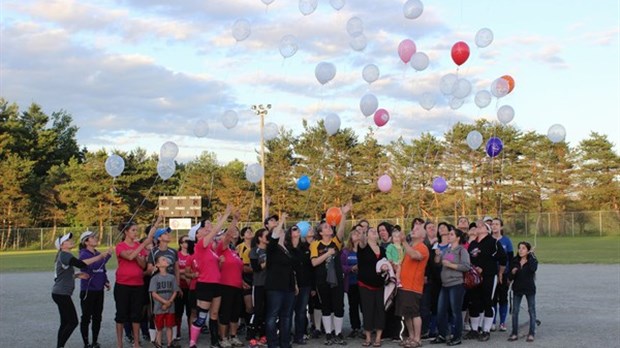 Une envolée de ballons pour Déliska