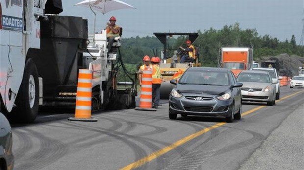 Opération orange dans les zones de chantier en cours