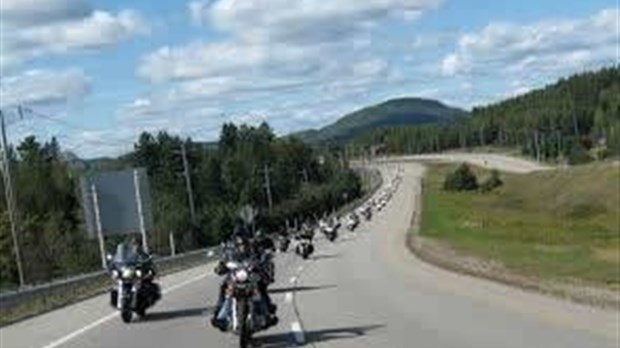 Randonnée en moto au bénéfice des familles Bergeron et Bisaillon