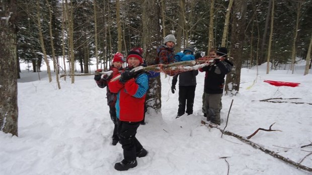 Un camp d’hiver réussi pour les louveteaux