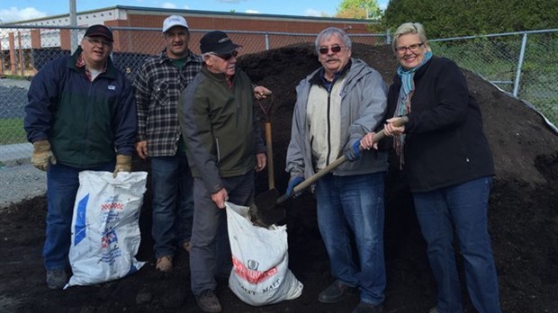 Distribution de compost et d'arbres à Windsor