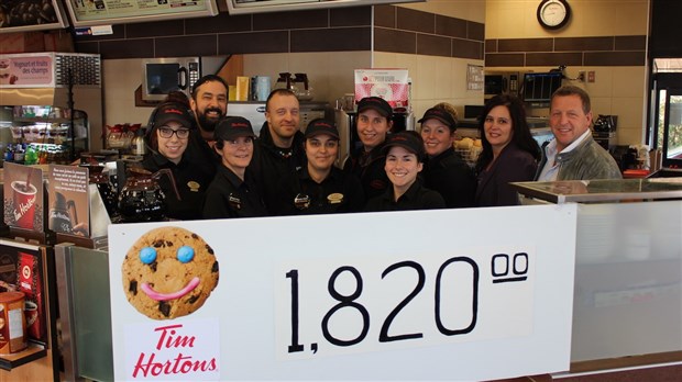 Les biscuits Sourire ont rapporté 1820 $ pour les jeunes de Richmond