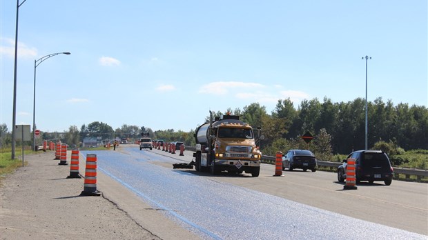 Réfection du pont qui enjambe l’autoroute 55 à Windsor