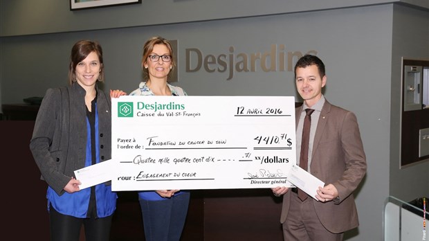 L’Engagement du cœur de Desjardins à l’égard de la Fondation du cancer du sein