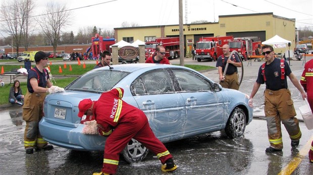 Lave-auto des pompiers de retour le 11 juin