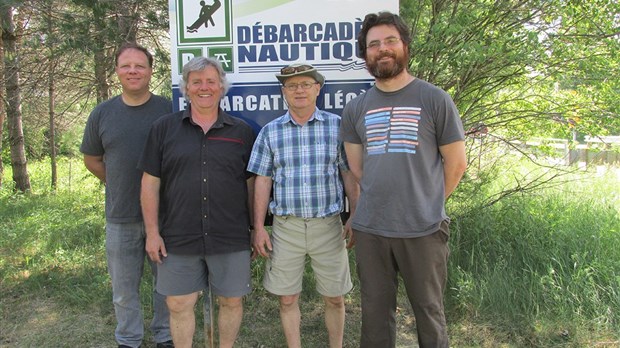 Inauguration d’un accès public au lac Stoke