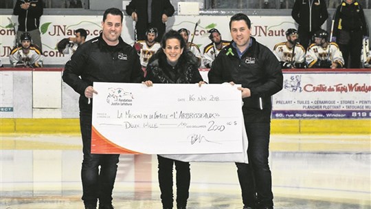 La Fondation Justin-Lefebvre et le Desjardins-Wild font des heureux