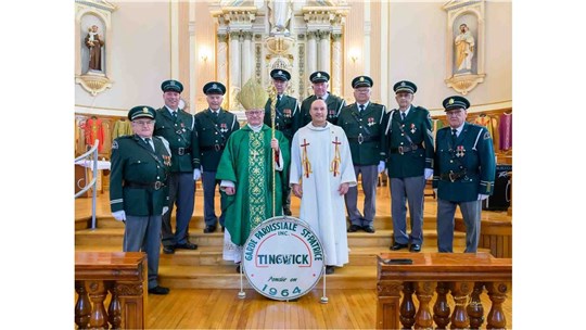 60e anniversaire de fondation de la Garde paroissiale St-Patrice de Tingwick