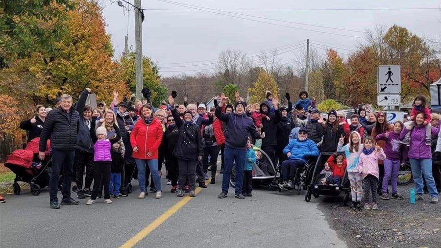 La Grande Marche se déroule cette année à Windsor et à Saint-Claude